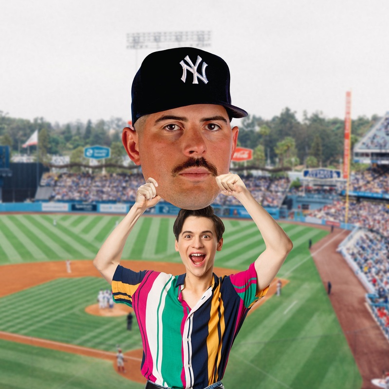 Carlos Rodn – Big Head – Official MLB – New York Yankees – Foam Core Cutout