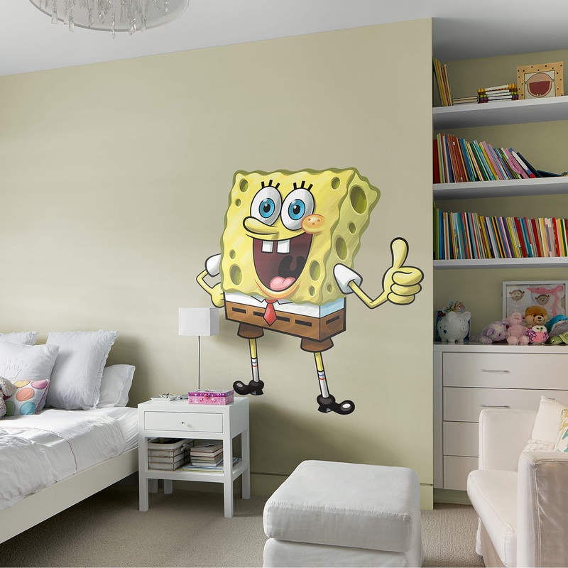 SpongeBob SquarePants – SpongeBob SquarePants – RealBig Collection – Official Nickelodeon – Reusable Vinyl Wall Decals