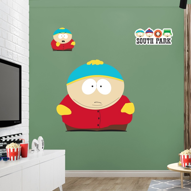 Cartman – South Park – RealBig Collection – Official Paramount – Reusable Vinyl Wall Decals
