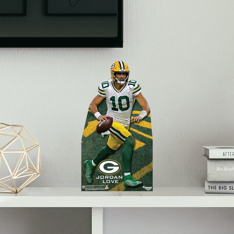 Jordan Love – Mini Stand Out – Official NFL – Green Bay Packers – Cardstock Cutout