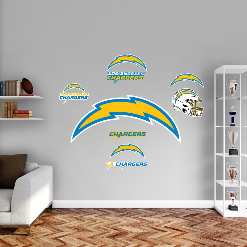 Los Angeles Chargers – RealBig Logo Collection – Official NFL – Reusable Vinyl Wall Decals #2