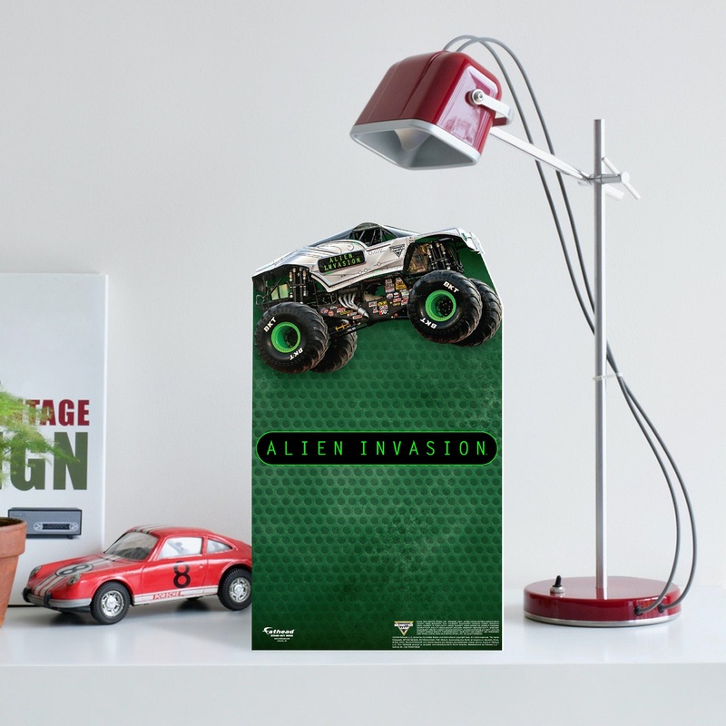 Alien Invasion – Monster Jam – Mini Stand Out – Official Monster Jam – Cardstock Cutout