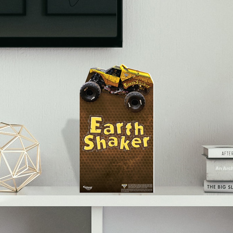 EarthShaker – Monster Jam – Mini Stand Out – Official Monster Jam – Cardstock Cutout