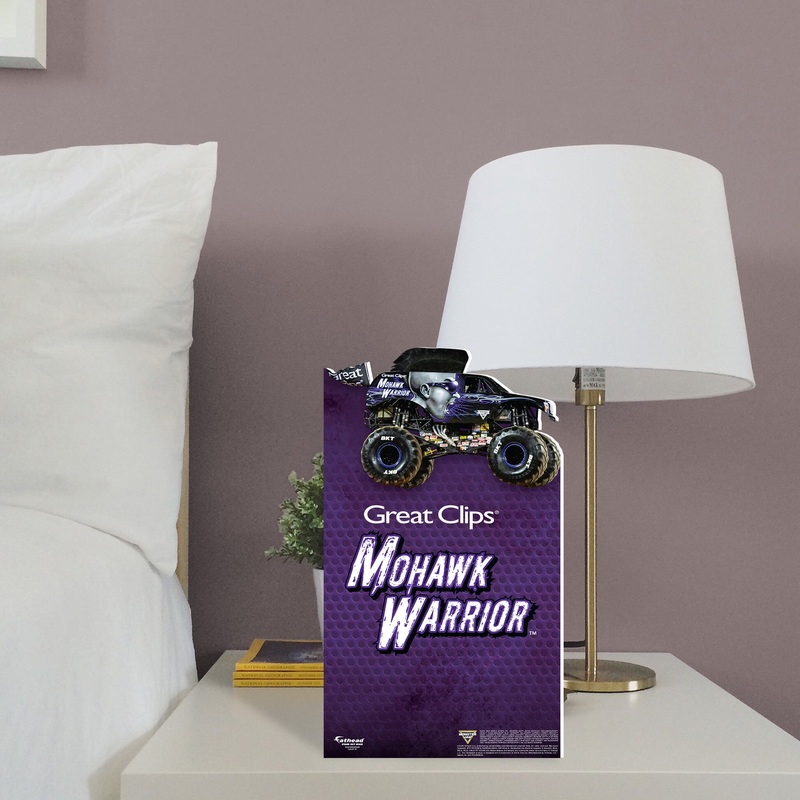 Mohawk Warrior – Mini Stand Out – Official Monster Jam – Cardstock Cutout