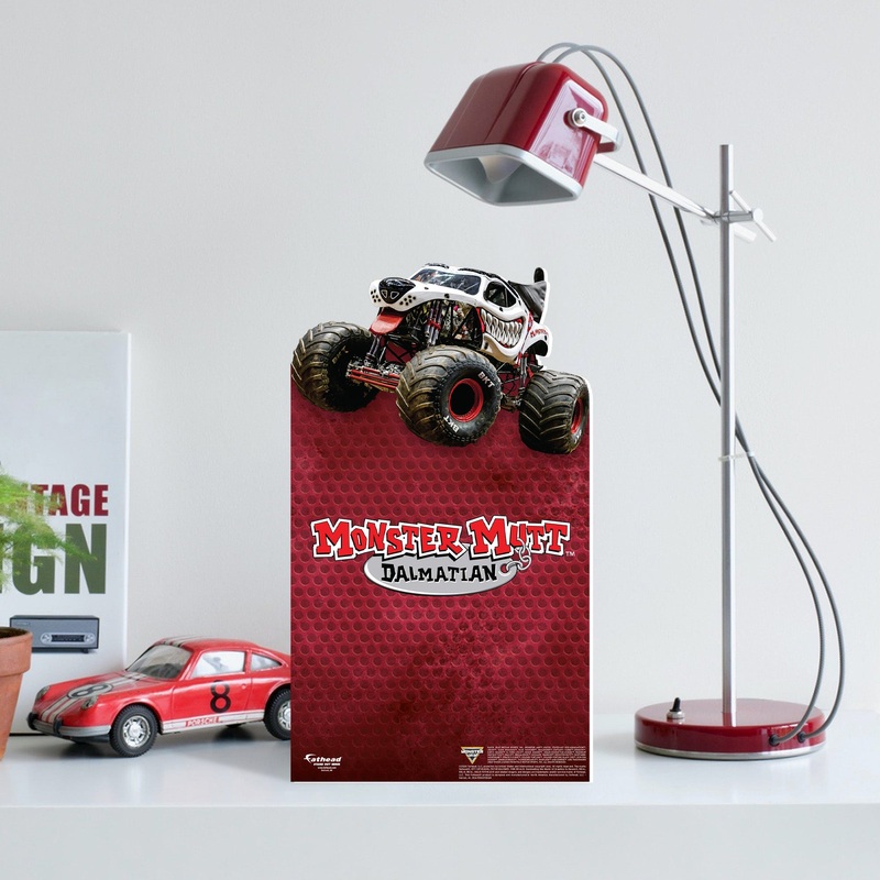 Monster Mutt Dalmatian – Mini Stand Out – Official Monster Jam – Cardstock Cutout