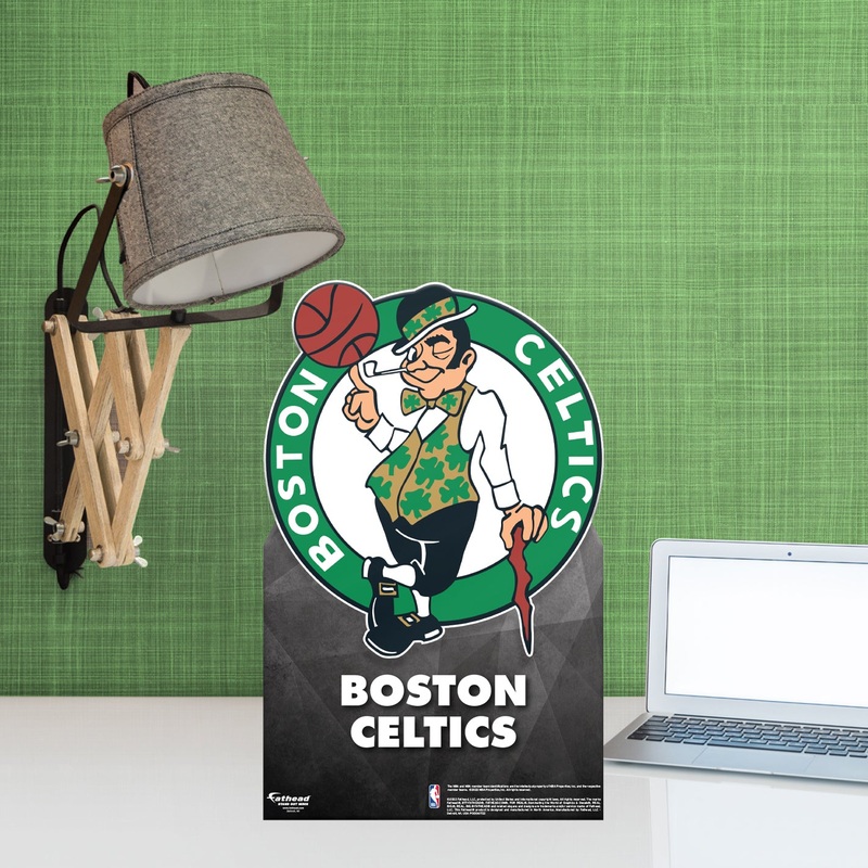 Boston Celtics Logo – Mini Stand Out – Official NBA – Cardstock Cutout