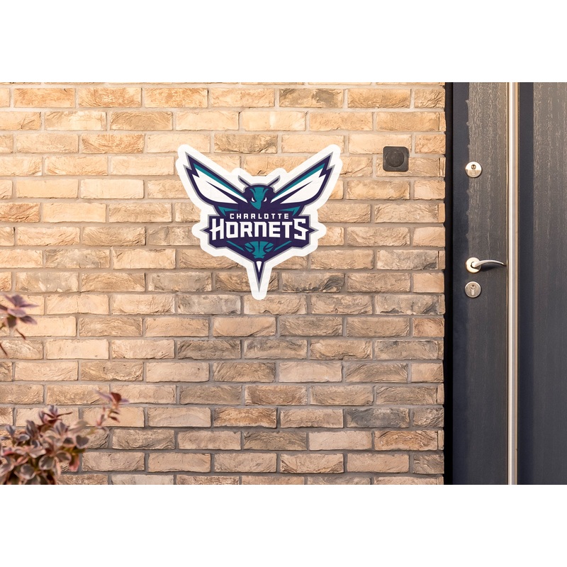 Charlotte Hornets – Logo – Outdoor Wall Decals – Official NBA – Scratch Resistant Alumigraphics Smooth