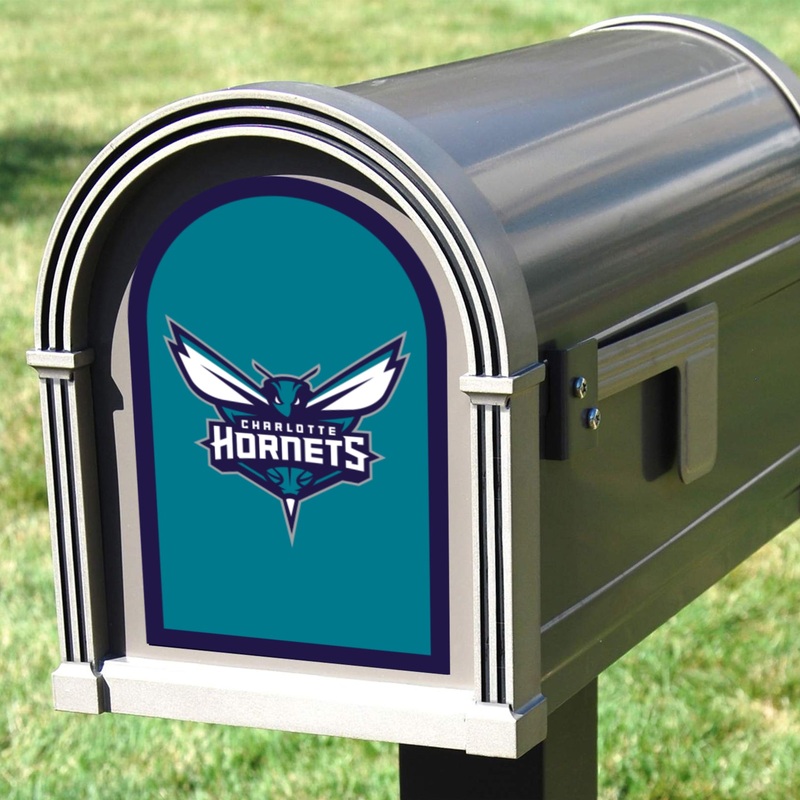 Charlotte Hornets – Mailbox Logo – Outdoor Wall Decal – Official NBA – Scratch Resistant Alumigraphics Smooth
