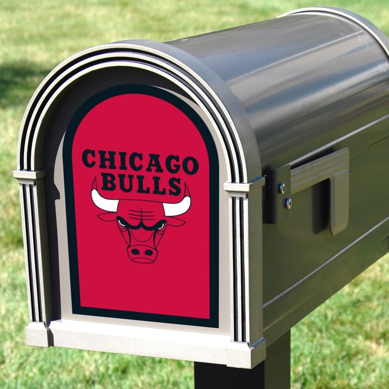 Chicago Bulls – Mailbox Logo – Outdoor Wall Decal – Official NBA – Scratch Resistant Alumigraphics Smooth