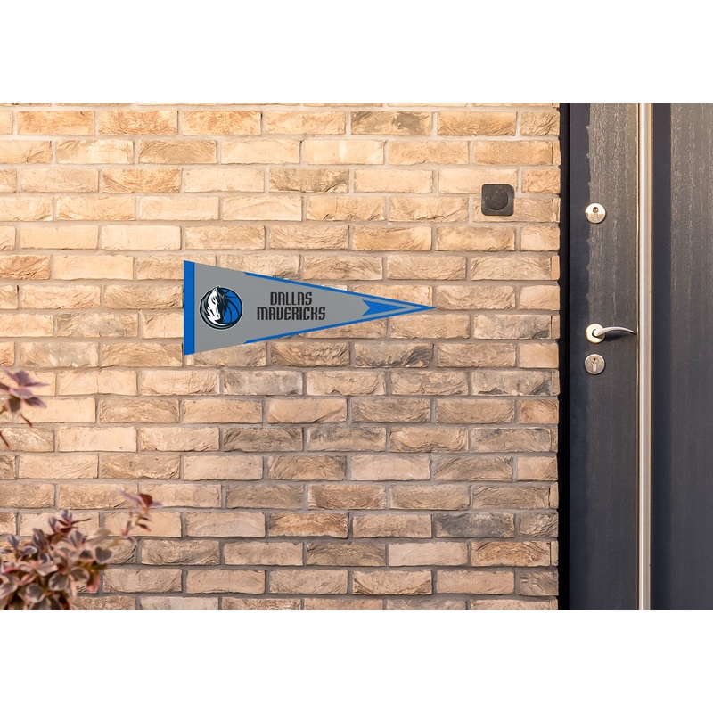 Dallas Mavericks – Pennant – Outdoor Wall Decal – Official NBA – Scratch Resistant Alumigraphics Smooth