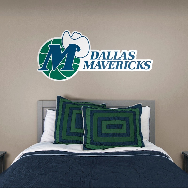 Dallas Mavericks – RealBig Classic Logo Collection – Official NBA – Reusable Vinyl Wall Decals #1