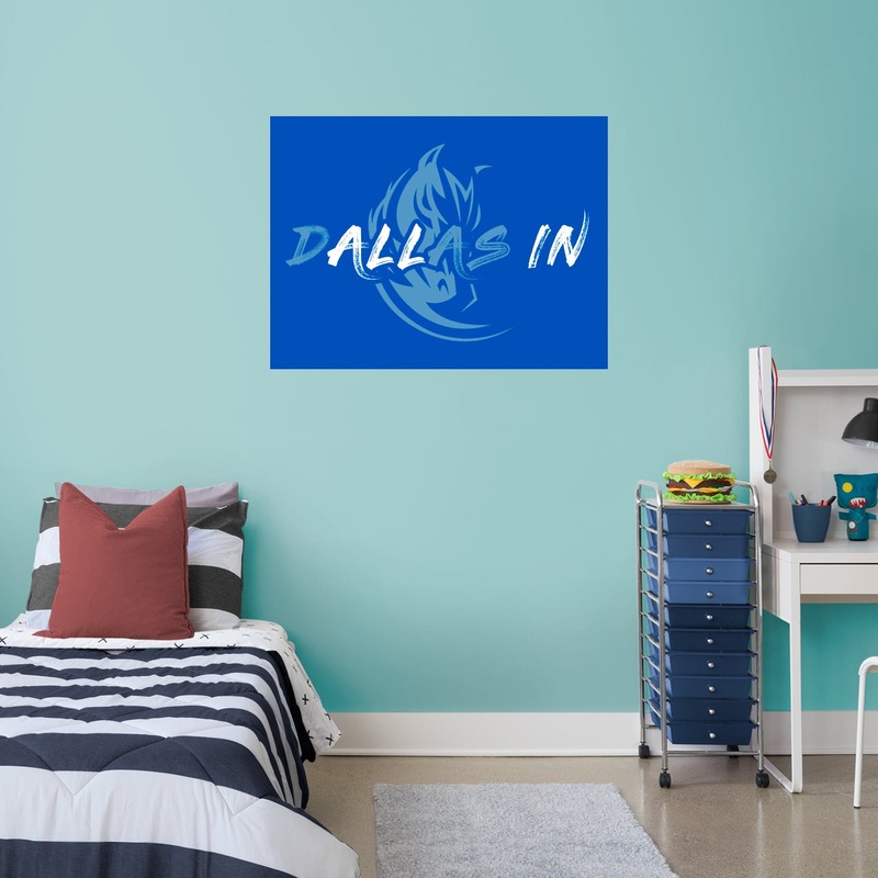 Dallas Mavericks – RealBig Hype Logo Collection – Official NBA – Reusable Vinyl Wall Decals