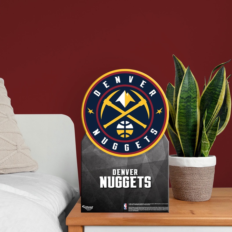 Denver Nuggets Logo – Mini Stand Out – Official NBA – Cardstock Cutout