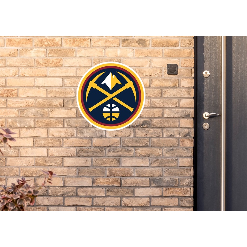 Denver Nuggets – Logo – Outdoor Wall Decals – Official NBA – Scratch Resistant Alumigraphics Smooth