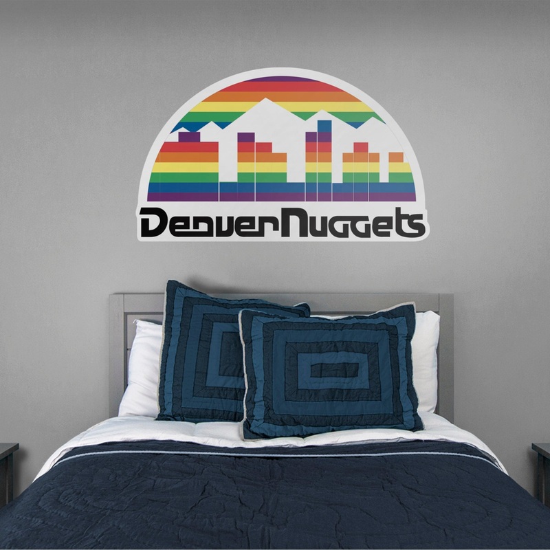 Denver Nuggets – RealBig Classic Logo Collection – Official NBA – Reusable Vinyl Wall Decals #1