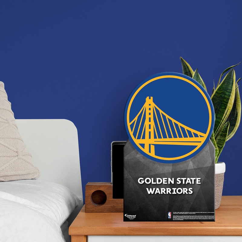 Golden State Warriors Logo – Mini Stand Out – Official NBA – Cardstock Cutout