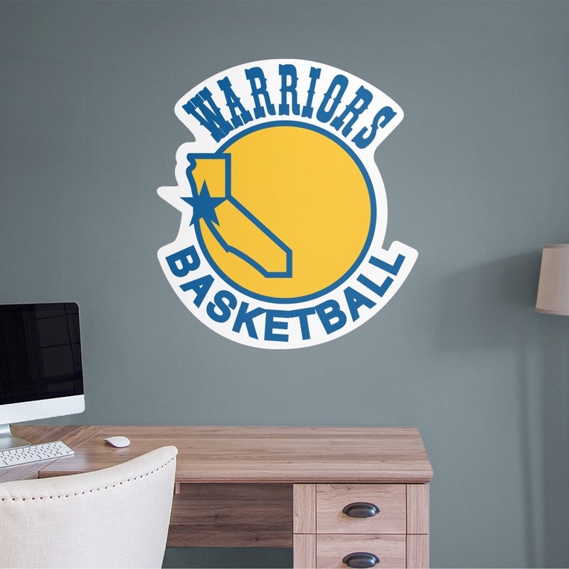 Golden State Warriors – RealBig Classic Logo Collection – Official NBA – Reusable Vinyl Wall Decals #1