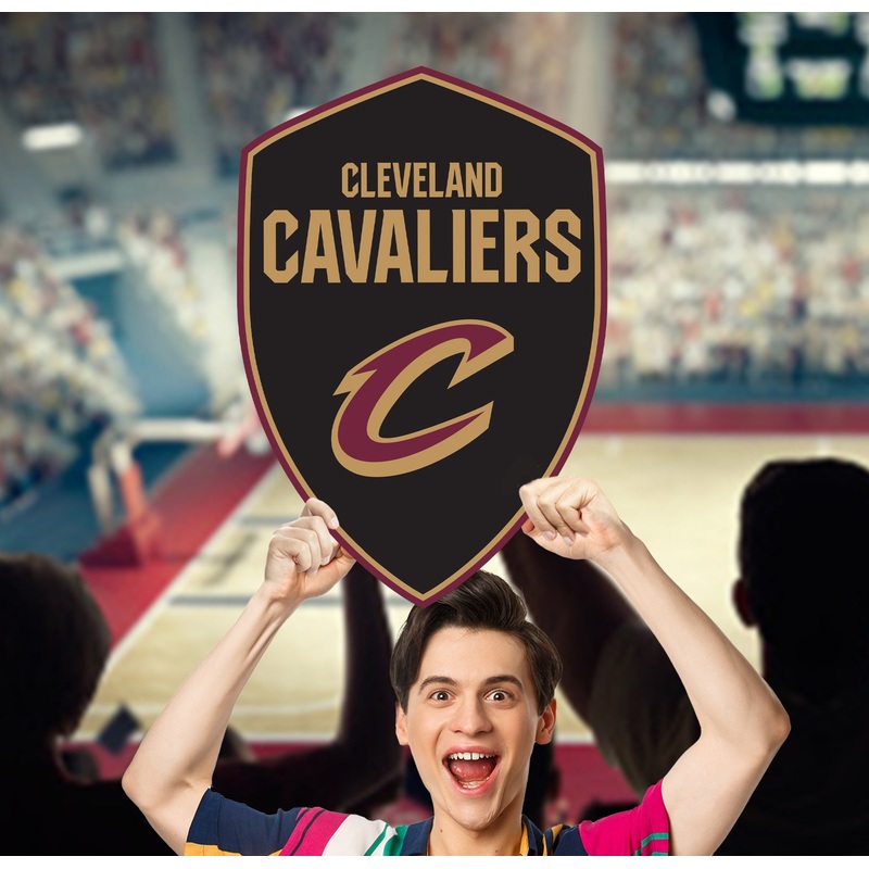 Logo – Big Head – Official NBA – Cleveland Cavaliers – Foam Core Cutout #1