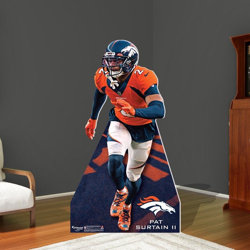 Pat Surtain II – Life-Size Stand Out – Official NFL – Denver Broncos – Foam Core Cutout