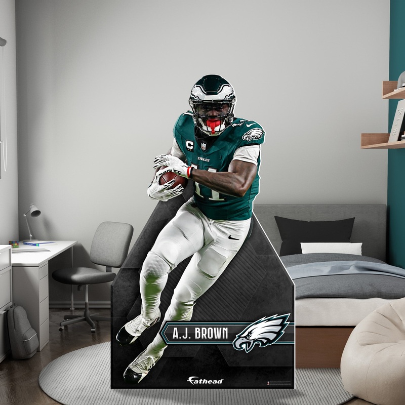 A.J. Brown – Life-Size Stand Out – Official NFL – Philadelphia Eagles – Foam Core Cutout