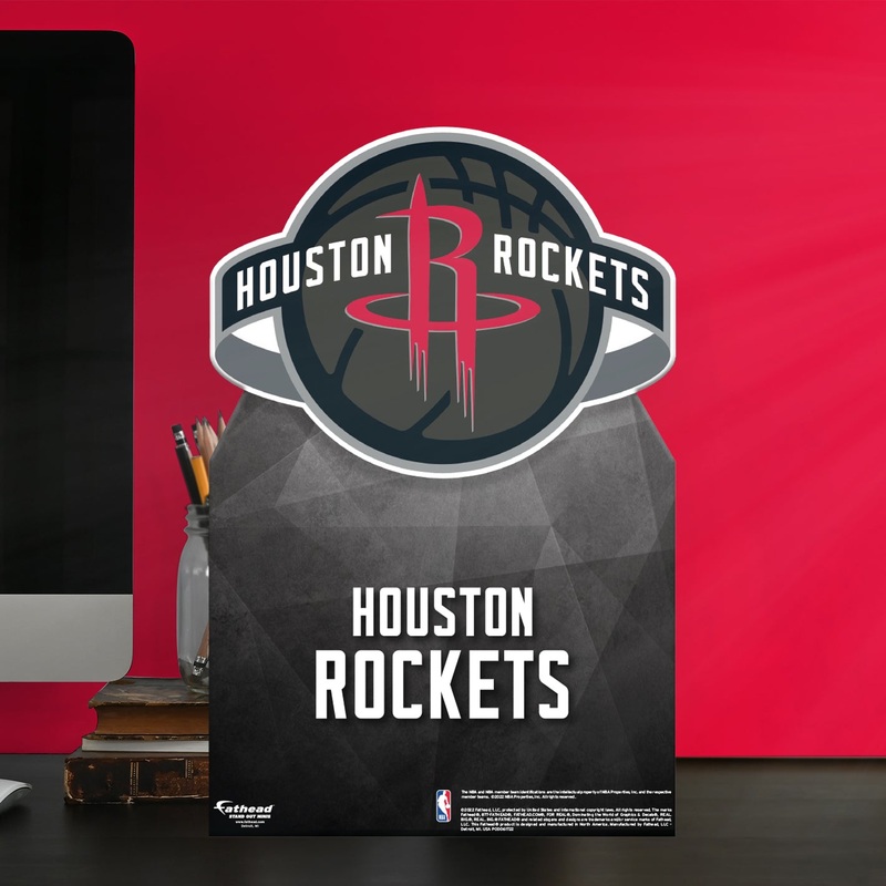 Houston Rockets Logo – Mini Stand Out – Official NBA – Cardstock Cutout