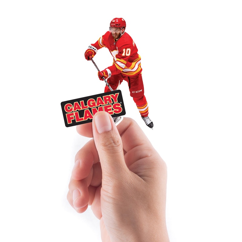 Jonathan Huberdeau – 5 Minis (Mixed Sizes) – Official NHL – Calgary Flames – Reusable Vinyl Decals