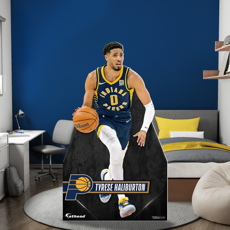 Tyrese Haliburton – Life-Size Stand Out – Official NBA – Indiana Pacers – Foam Core Cutout