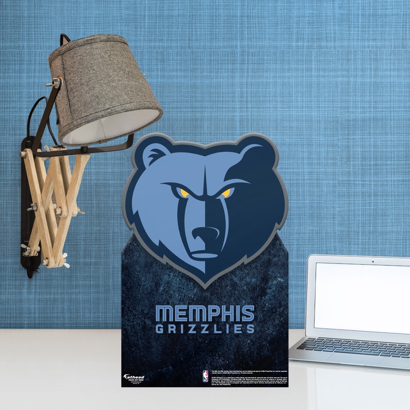 Memphis Grizzlies Logo – Mini Stand Out – Official NBA – Cardstock Cutout