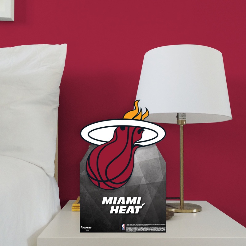 Miami Heat Logo – Mini Stand Out – Official NBA – Cardstock Cutout