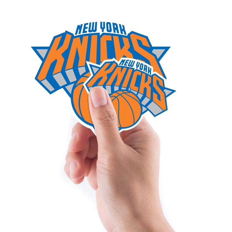 New York Knicks – 5 Logo Minis (Mixed Sizes) – Official NBA – Reusable Vinyl Decals