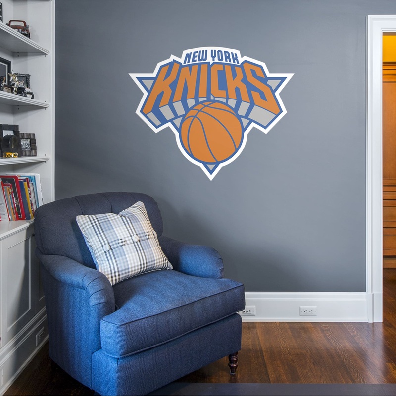 New York Knicks – RealBig Logo Collection – Official NBA – Reusable Vinyl Wall Decals