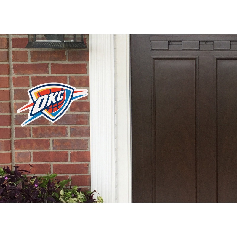 Oklahoma City Thunder – Logo – Outdoor Wall Decals – Official NBA – Scratch Resistant Alumigraphics Smooth