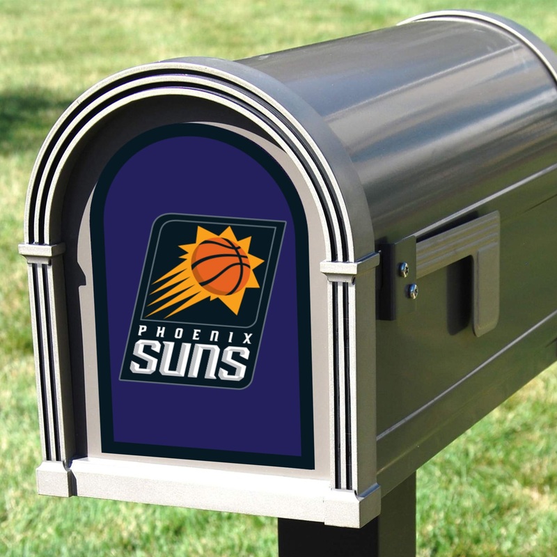 Phoenix Suns – Mailbox Logo – Outdoor Wall Decal – Official NBA – Scratch Resistant Alumigraphics Smooth