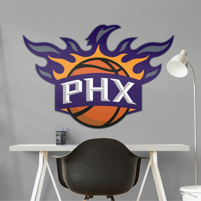 Phoenix Suns – RealBig Alternate Logo Collection – Official NBA – Reusable Vinyl Wall Decals