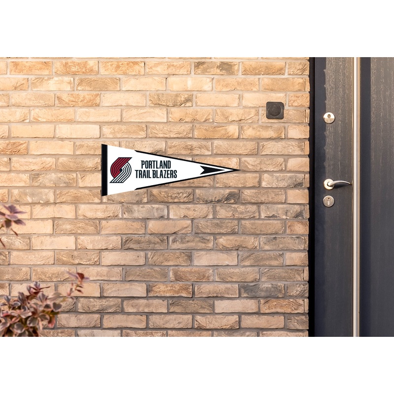 Portland Trail Blazers – Pennant – Outdoor Wall Decal – Official NBA – Scratch Resistant Alumigraphics Smooth