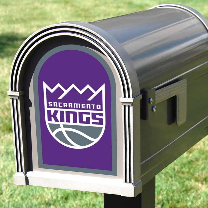 Sacramento Kings – Mailbox Logo – Outdoor Wall Decal – Official NBA – Scratch Resistant Alumigraphics Smooth