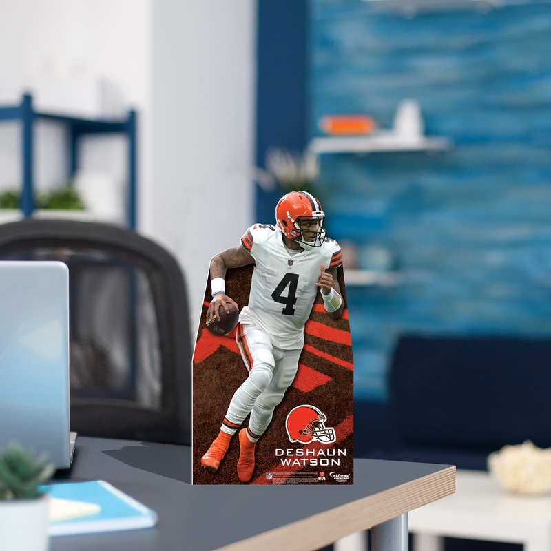 Deshaun Watson 2023 – Mini Stand Out – Official NFL – Cleveland Browns – Cardstock Cutout