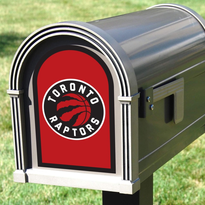 Toronto Raptors – Mailbox Logo – Outdoor Wall Decal – Official NBA – Scratch Resistant Alumigraphics Smooth