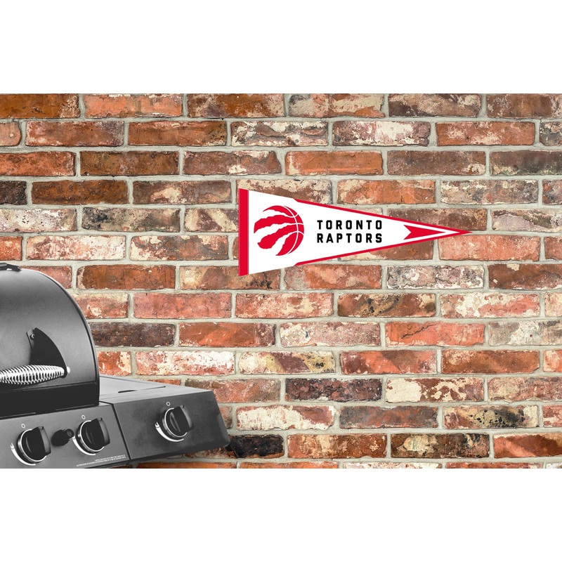 Toronto Raptors – Pennant – Outdoor Wall Decal – Official NBA – Scratch Resistant Alumigraphics Smooth