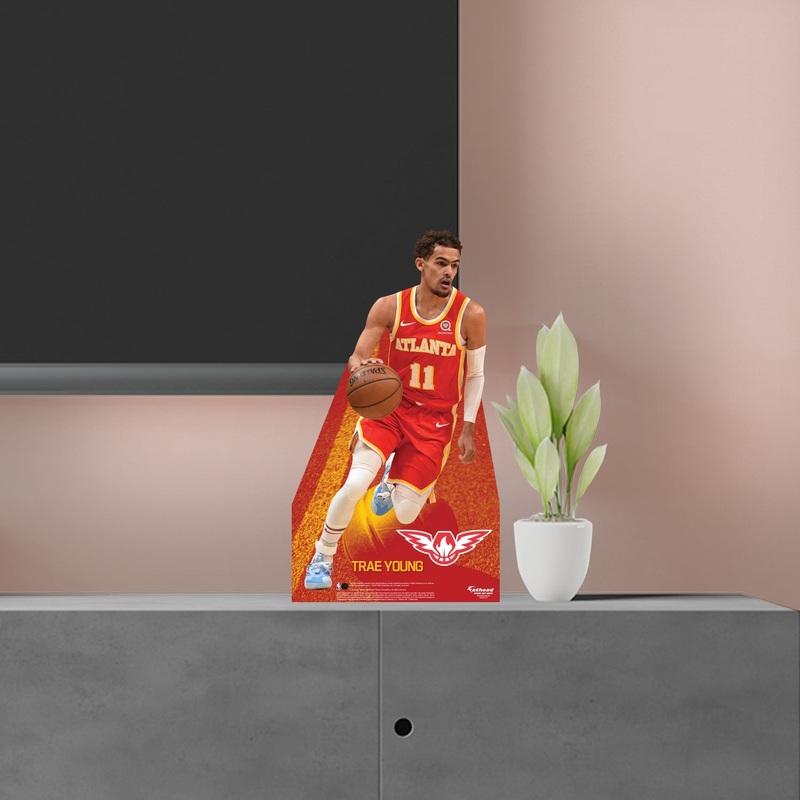 Trae Young – Mini Stand Out – Official NBA – Atlanta Hawks – Cardstock Cutout