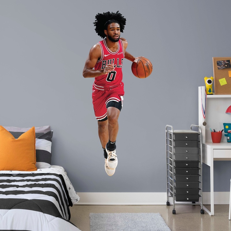 Coby White – RealBig Collection – Official NBA – Chicago Bulls – Reusable Vinyl Wall Decals #1