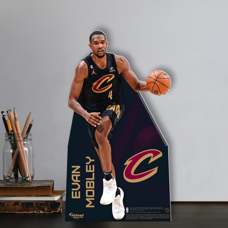 Evan Mobley – Mini Stand Out – Official NBA – Cleveland Cavaliers – Cardstock Cutout