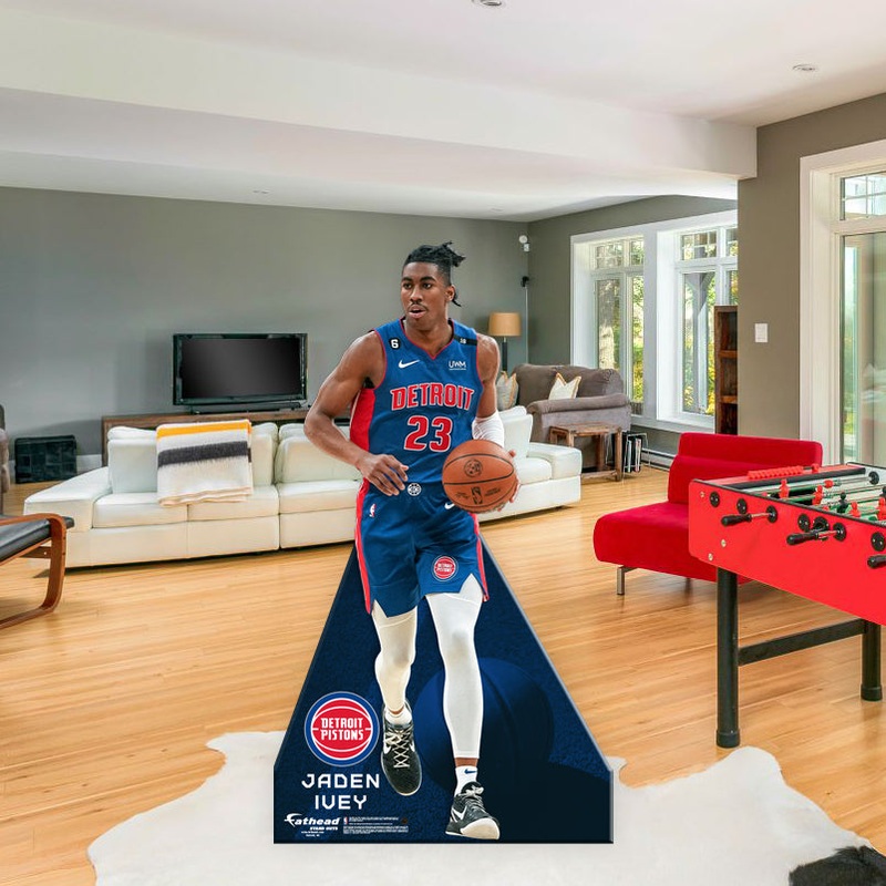 Jaden Ivey – Life-Size Stand Out – Official NBA – Detroit Pistons – Foam Core Cutout