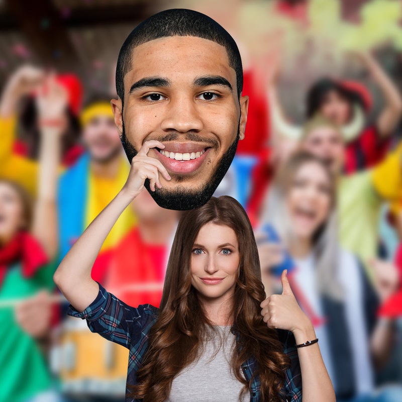 Jayson Tatum – Big Head – Official NBA – Boston Celtics – Foam Core Cutout