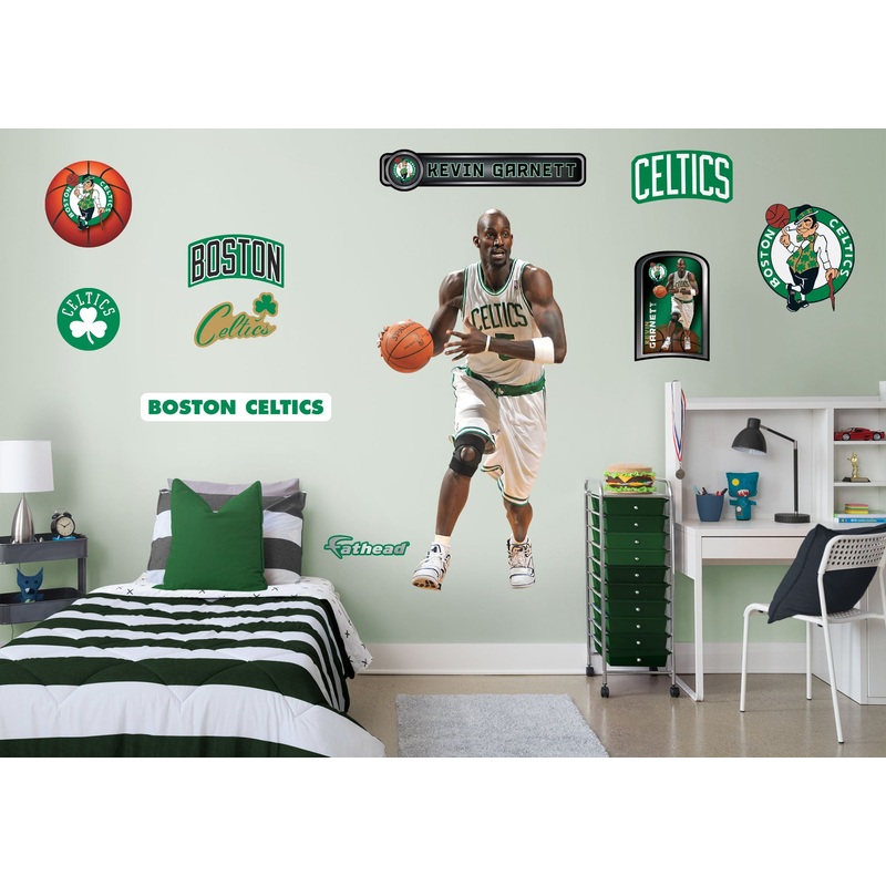 Kevin Garnett – RealBig Legend Collection – Official NBA – Boston Celtics – Reusable Vinyl Wall Decals
