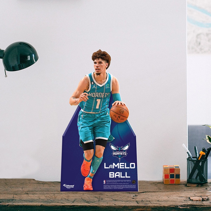 LaMelo Ball – Mini Stand Out – Official NBA – Charlotte Hornets – Cardstock Cutout