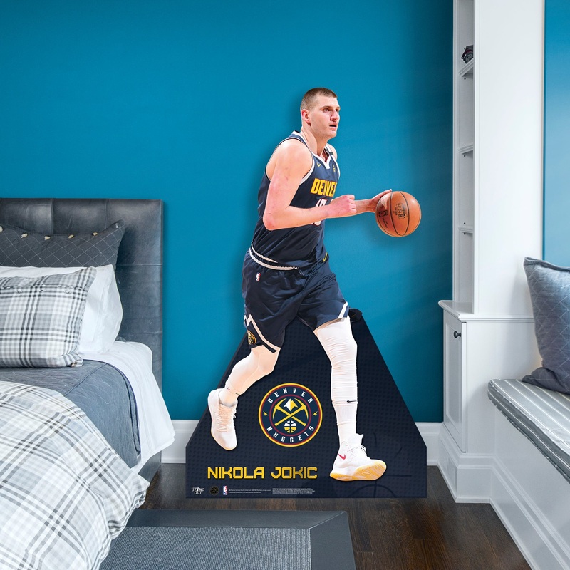 Nikola Joki – Life-Size Stand Out – Official NBA – Denver Nuggets – Foam Core Cutout