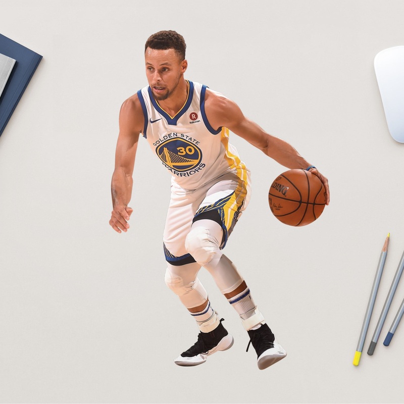 Stephen Curry – RealBig Collection – Official NBA – Golden State Warriors – Reusable Vinyl Wall Decals #2