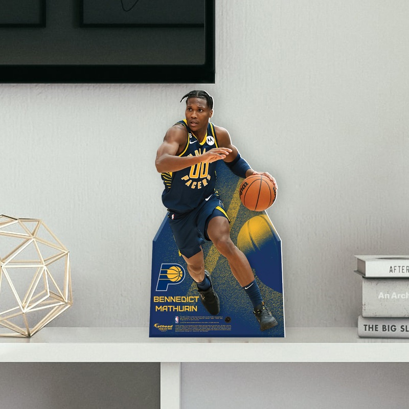 Bennedict Mathurin – Mini Stand Out – Official NBA – Indiana Pacers – Cardstock Cutout