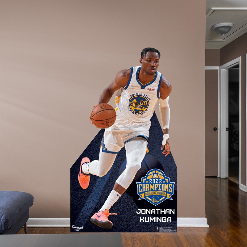 Jonathan Kuminga 2022 Champions – Life-Size Stand Out – Official NBA – Golden State Warriors – Foam Core Cutout